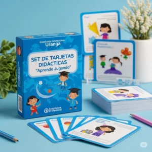 Set de Tarjetas Didácticas 'Aprende Jugando'
